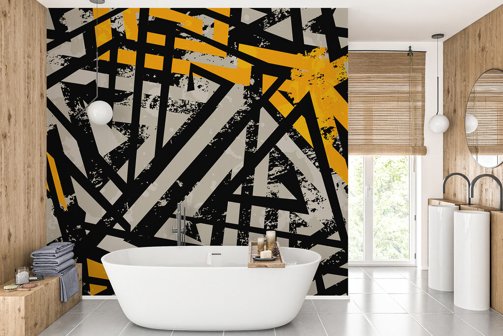 Linii negre cu galben — interior 5