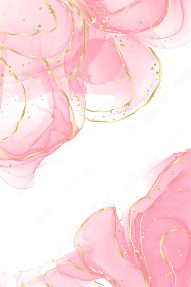 Nori roz pe alb — design complet