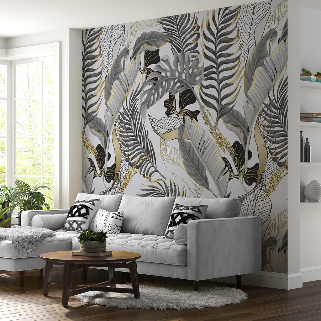 Frunze gri cu aur — interior 5