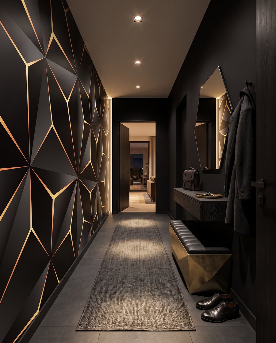 Linii aurii pe întuneric — interior 2
