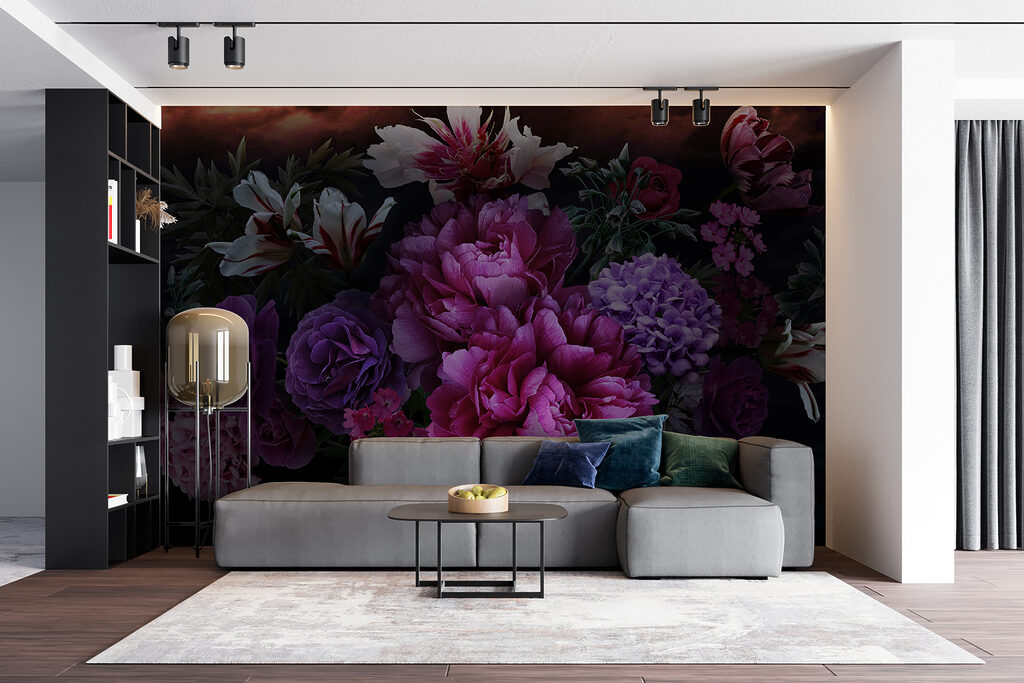 Flori purpurii în noapte — interior 5