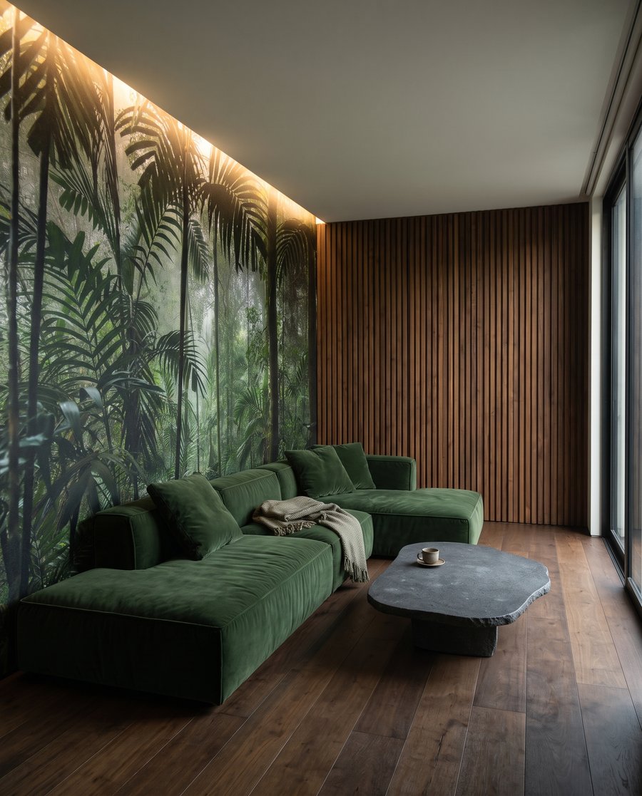 Printre palmieri din junglă — interior 6