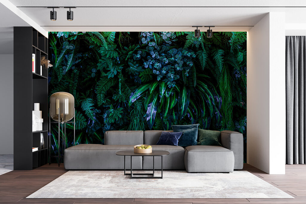 Flori albastre în junglă — interior 4
