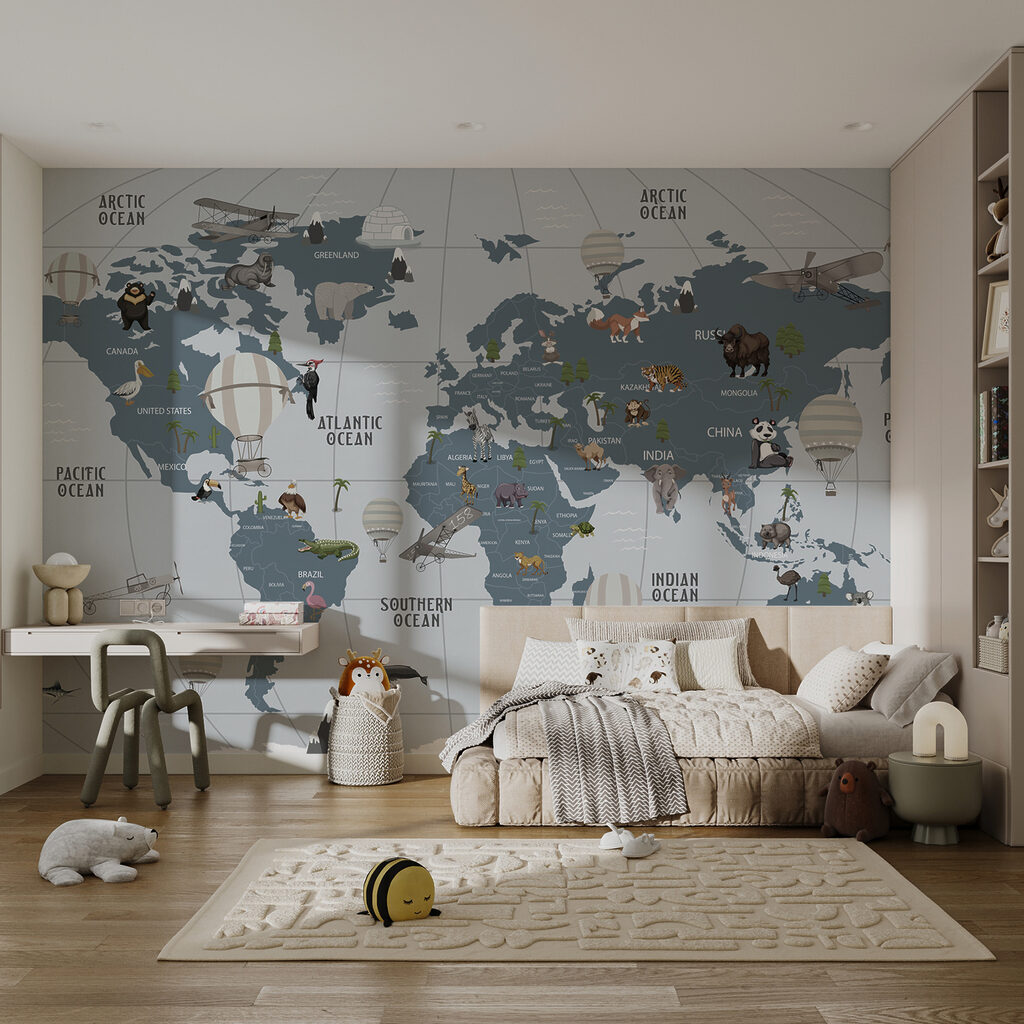 Animale pe continente — interior 4