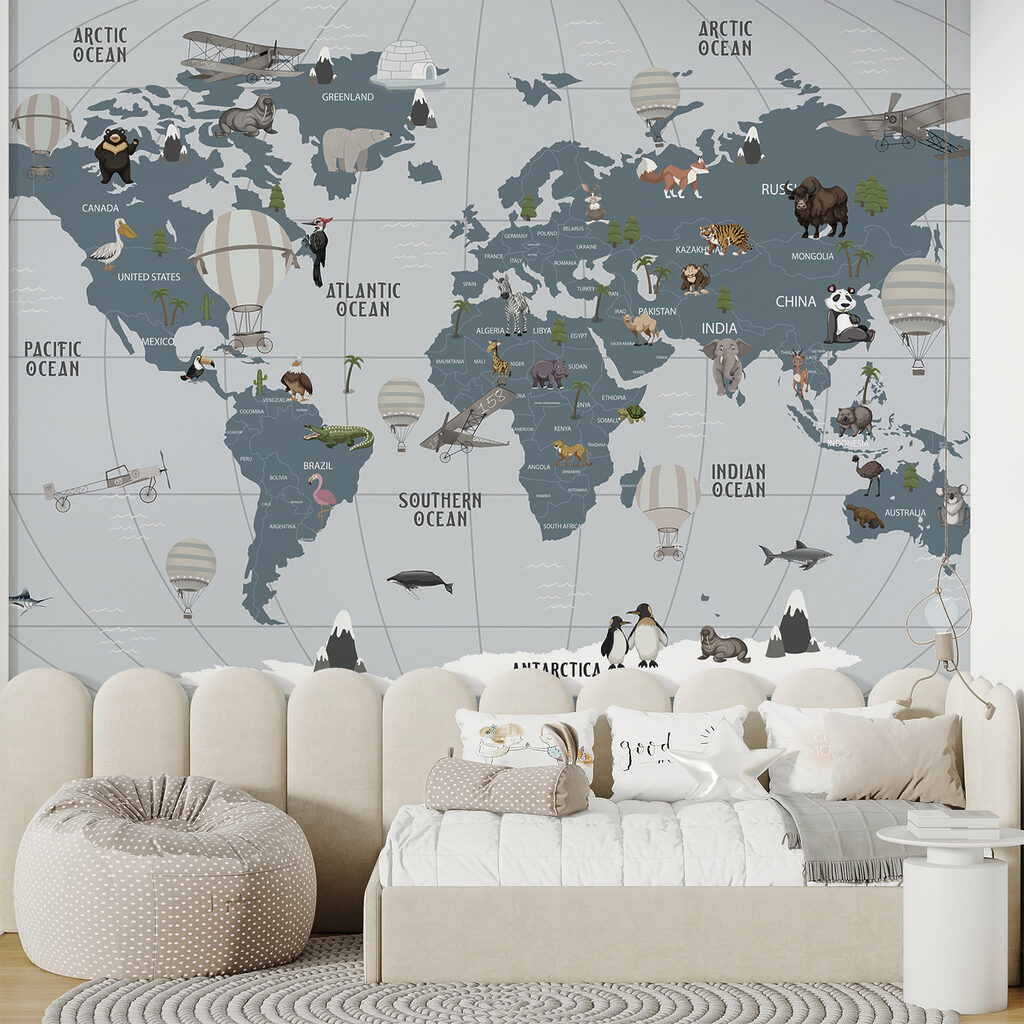Animale pe continente — interior 6