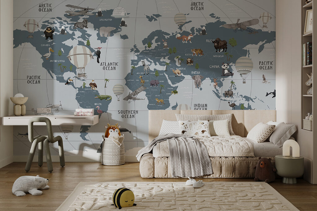 Animale pe continente — interior 5