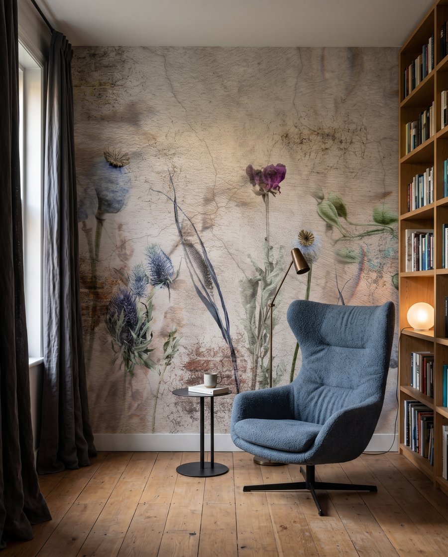 Ciulini pe zid vechi — interior 3