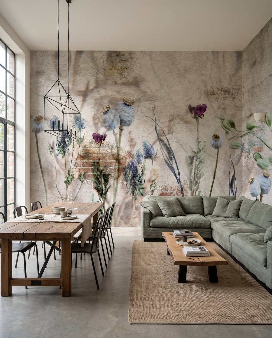 Ciulini pe zid vechi — interior 5