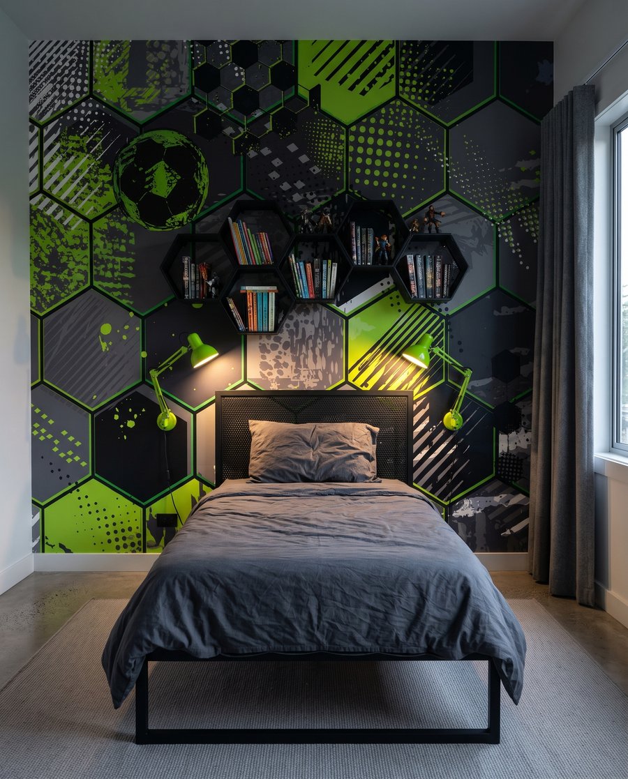 Fotbal în hexagoane — interior 5
