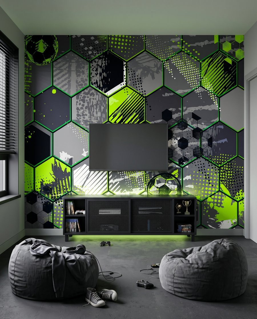 Fotbal în hexagoane — interior 6