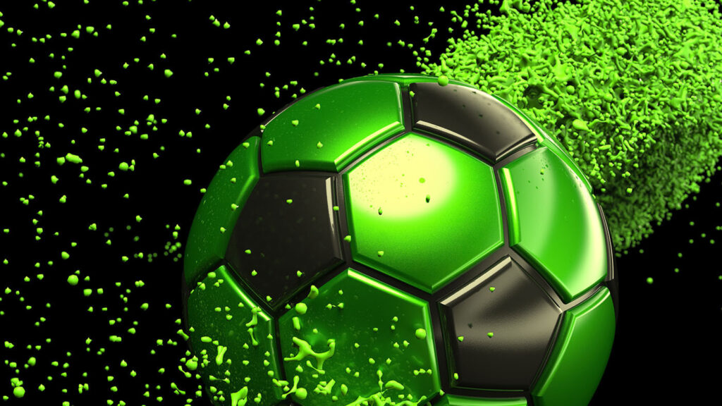 Minge verde cu stropi — design complet