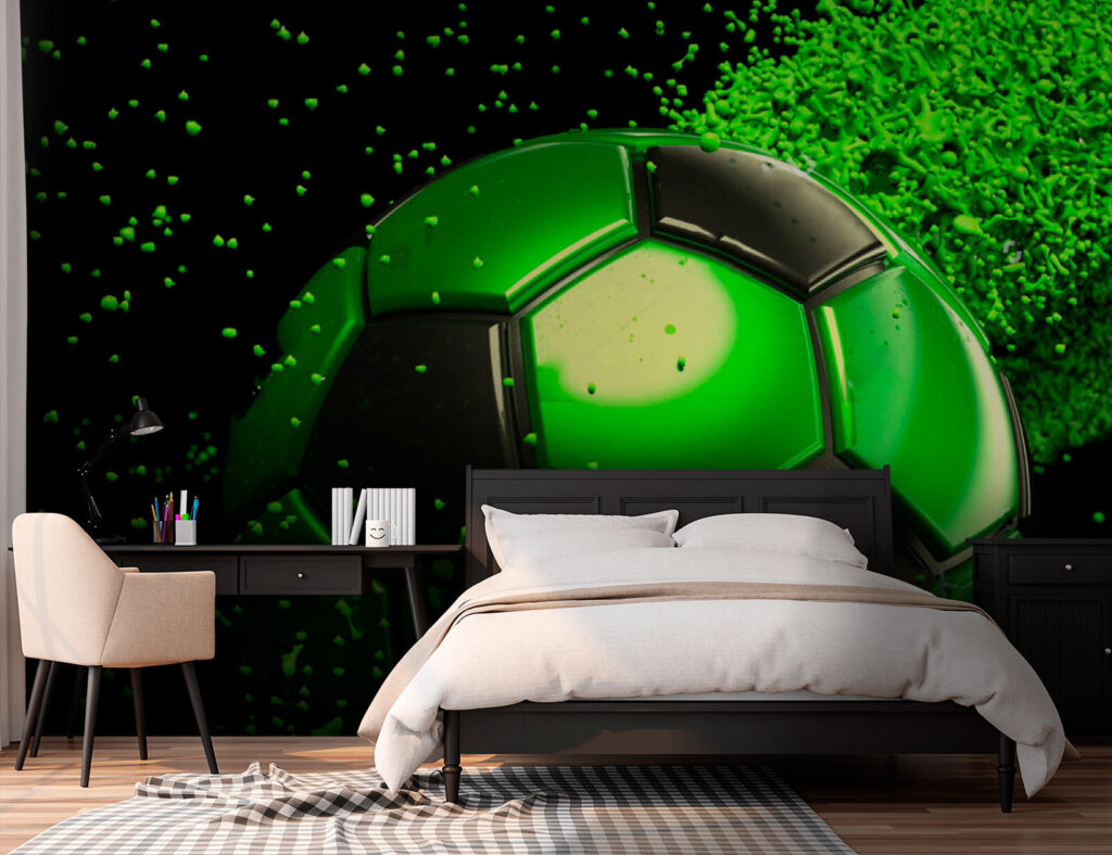 Minge verde cu stropi — interior 2