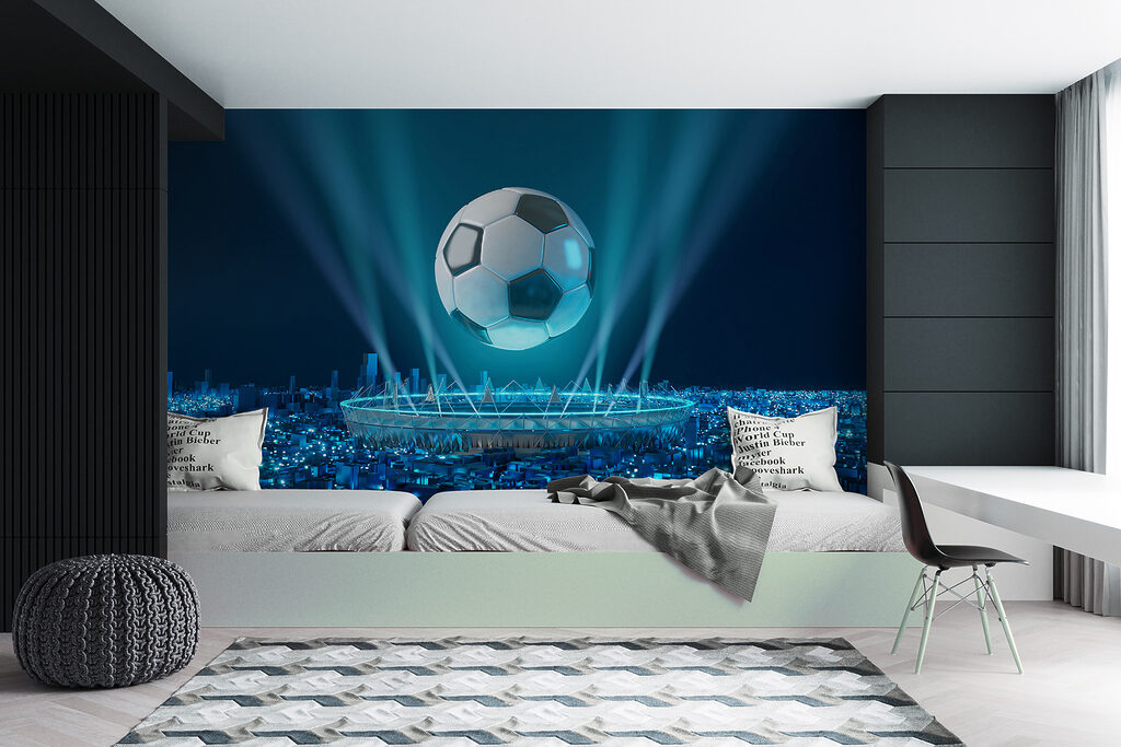 Minge deasupra stadionului — interior 4