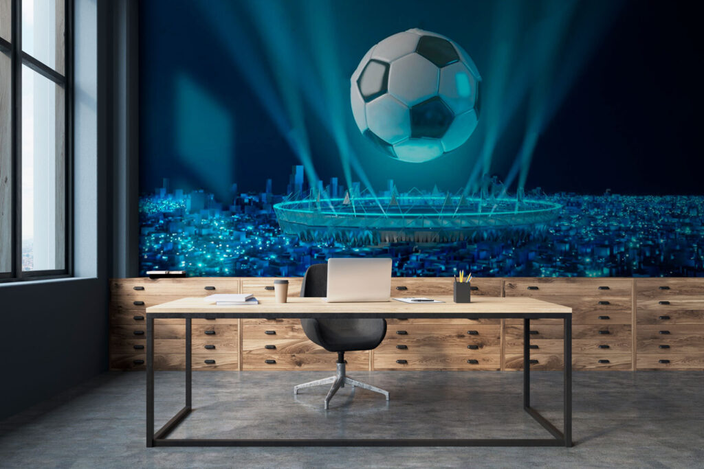 Minge deasupra stadionului — interior 3