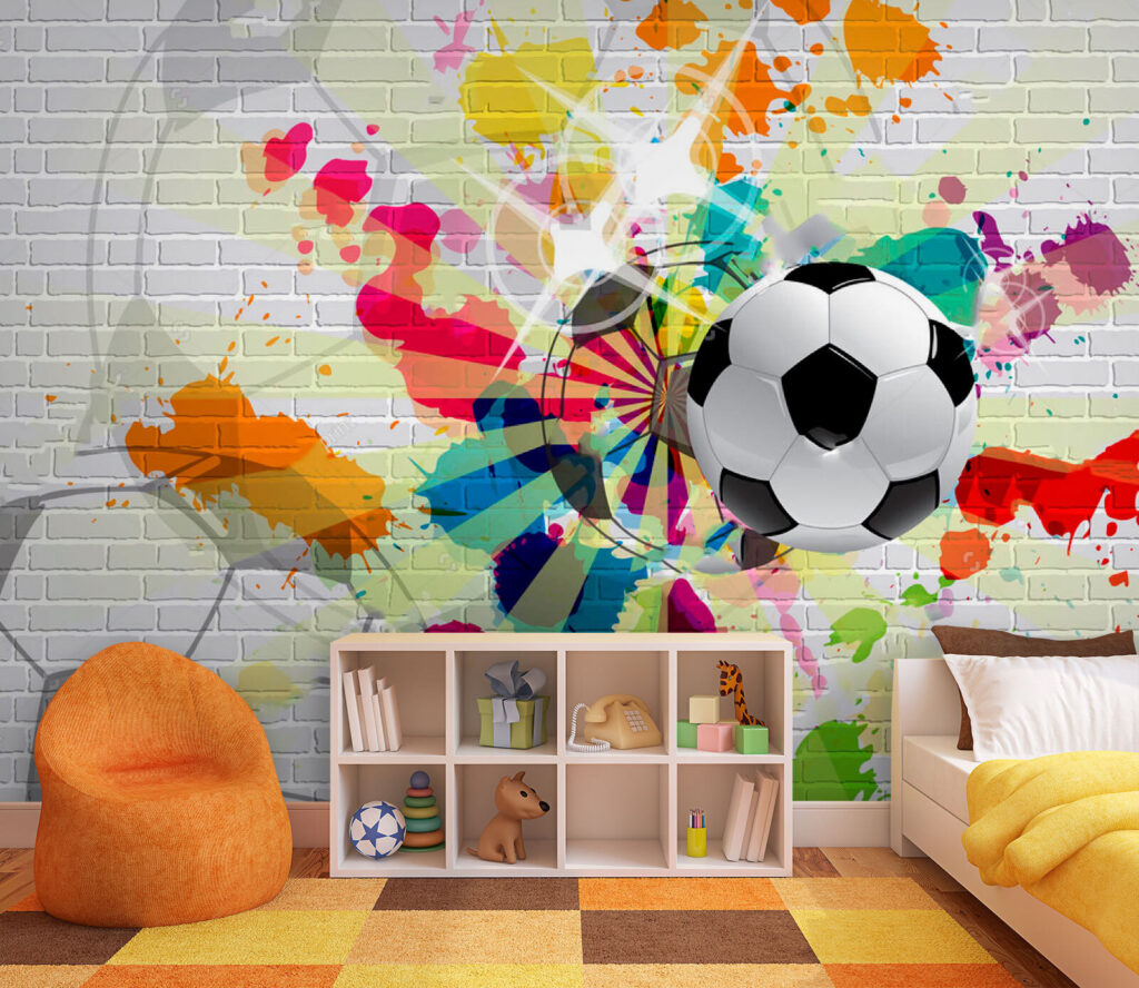 Minge între stropi colorați — interior 1