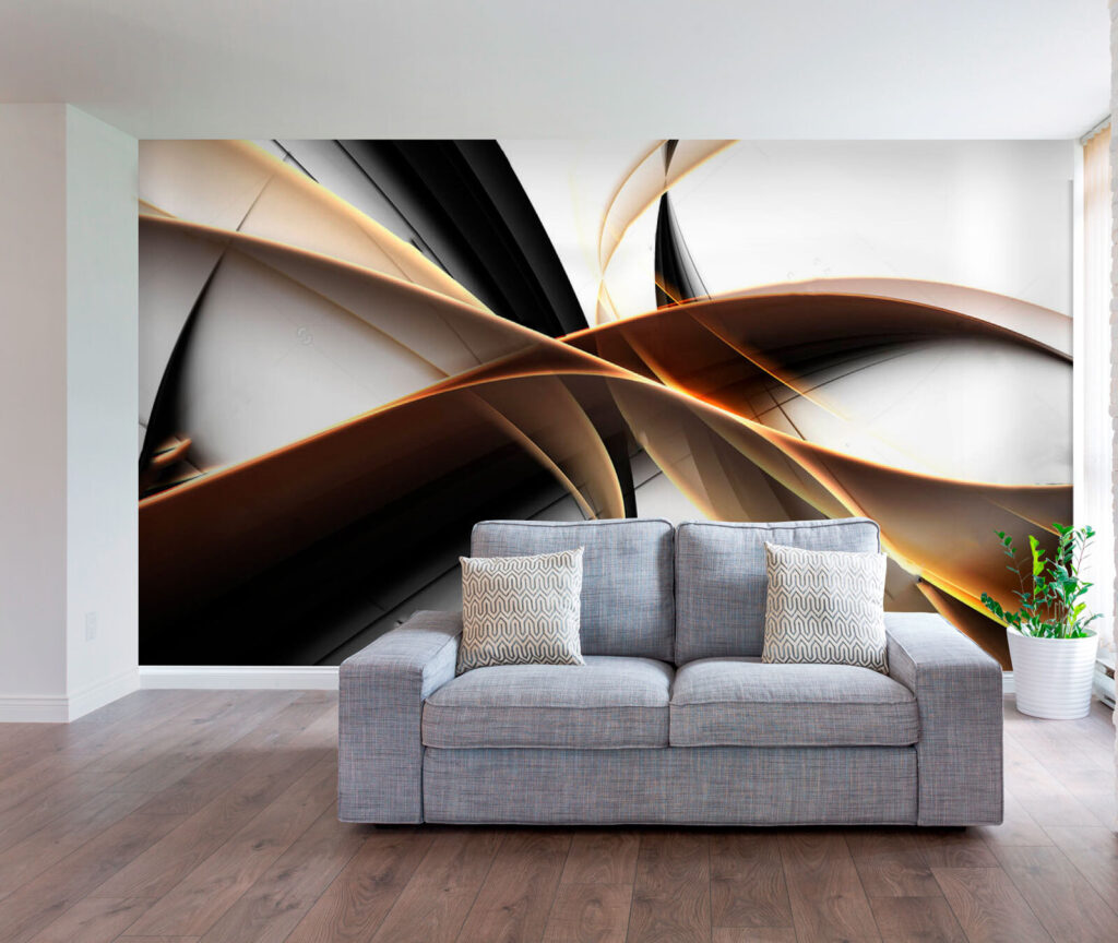 Arcuri aurii pe negru — interior 2
