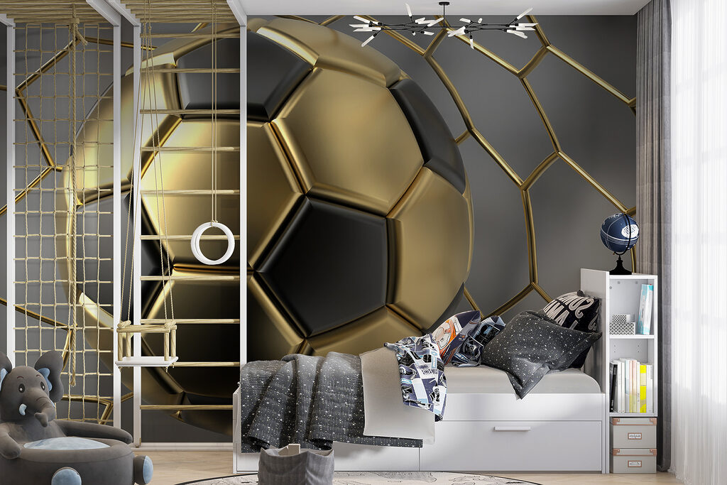 Minge aurie cu hexagoane — interior 4
