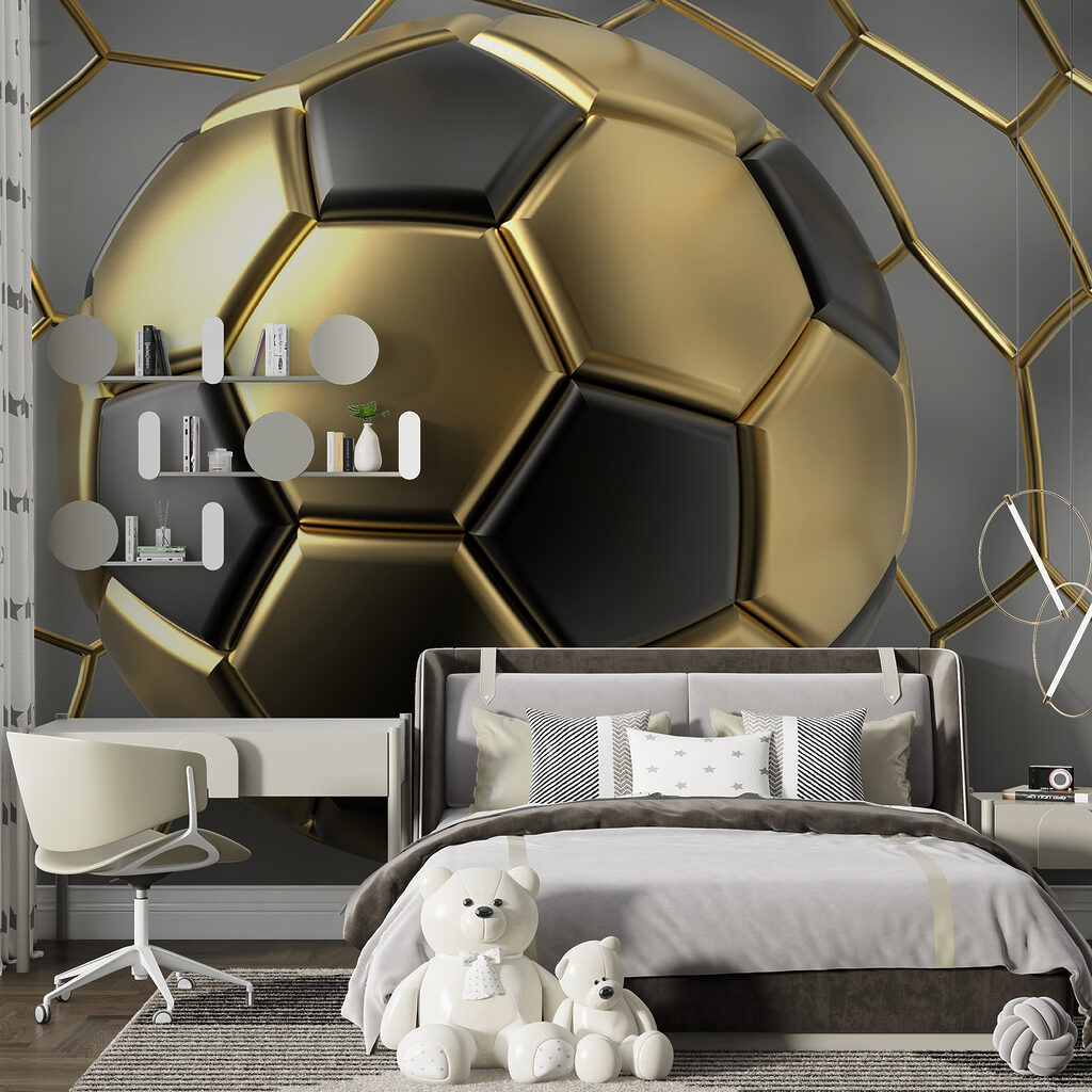 Minge aurie cu hexagoane — interior 5