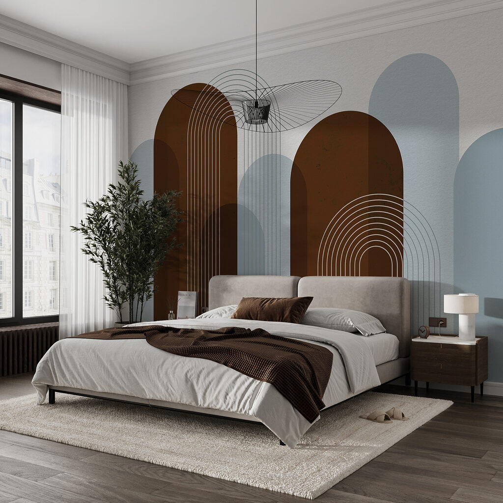 Arce și linii fine — interior 1