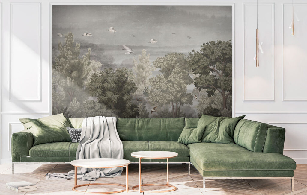 Păsări deasupra pădurii — interior 4