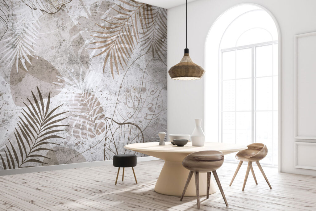 Nervuri pe fond alb — interior 4