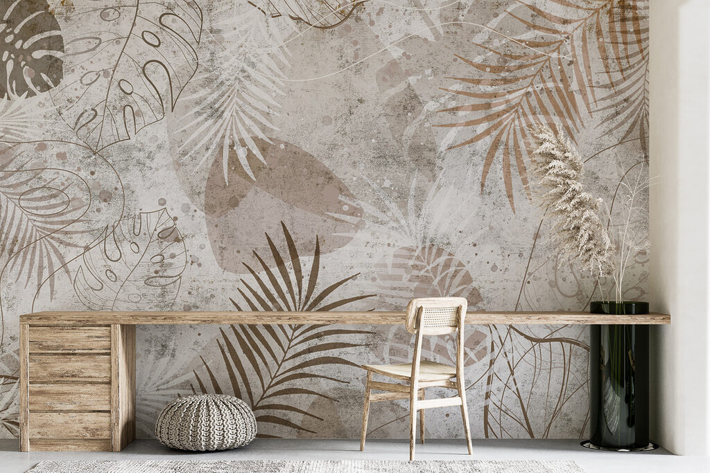 Nervuri pe fond alb — interior 8