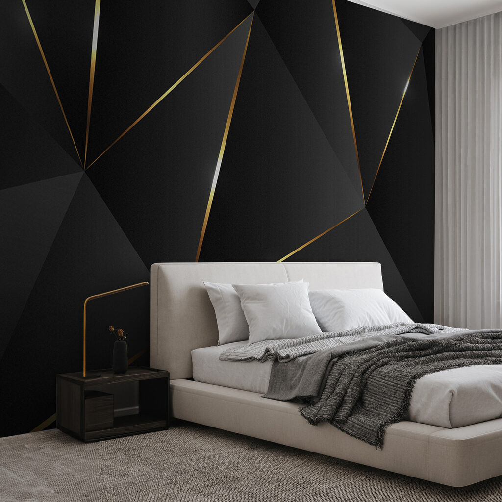 Fațete negre cu auriu — interior 5