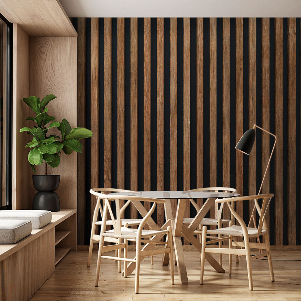 Lamele cu rosturi întunecate — interior 3