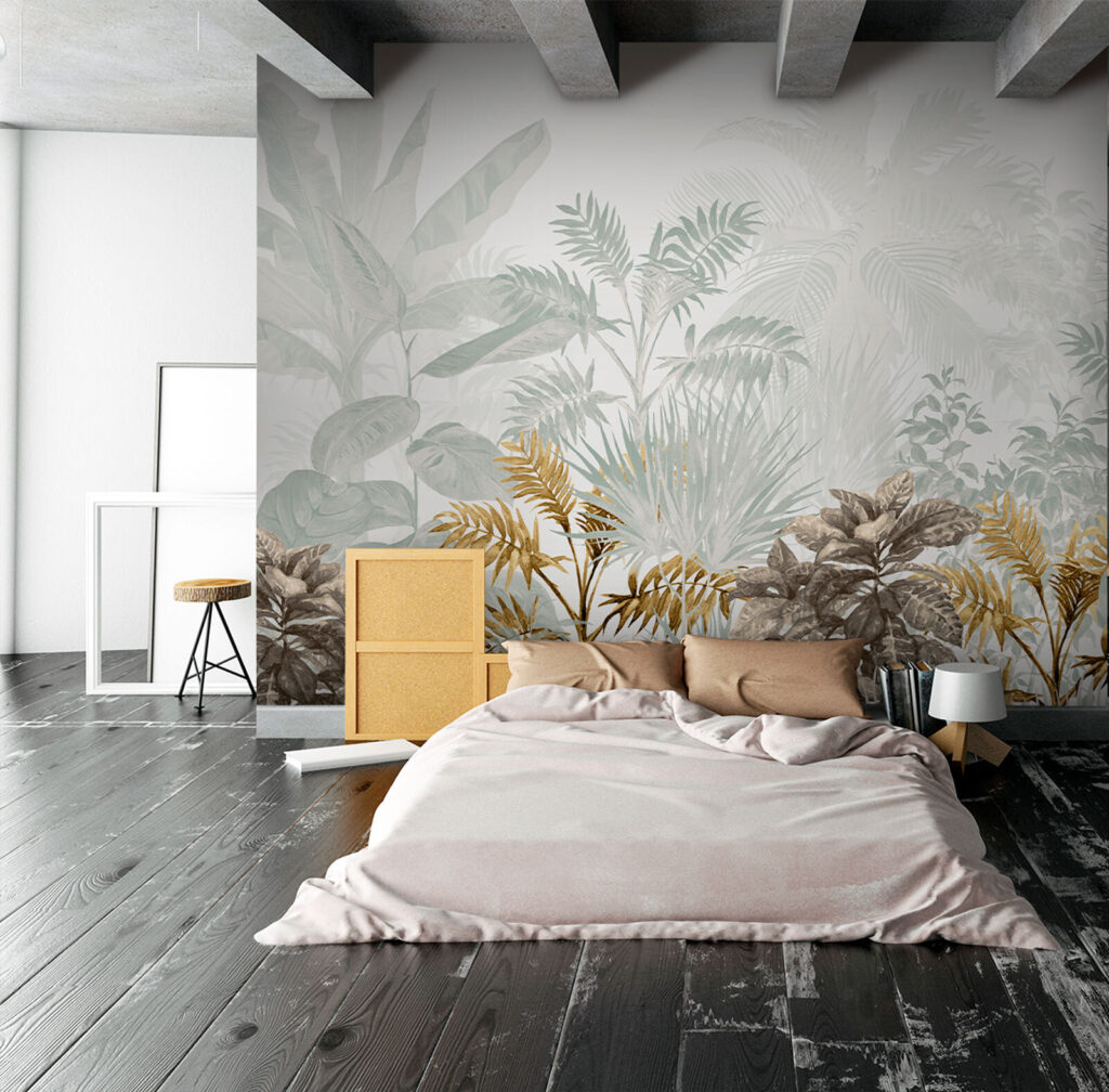 Ferigi deasupra palmierilor — interior 1