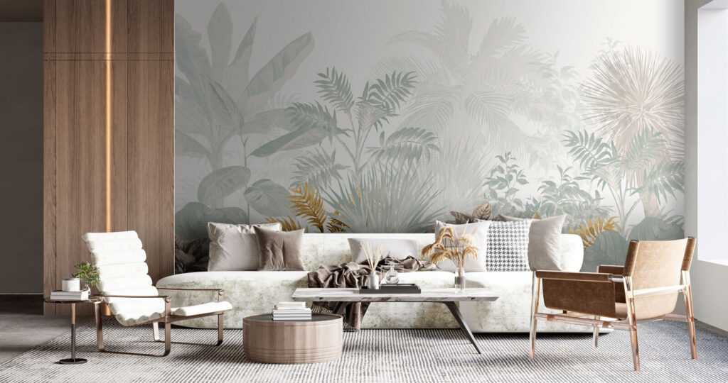 Ferigi deasupra palmierilor — interior 2