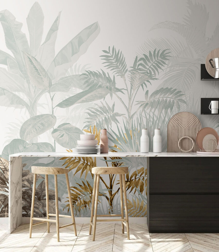 Ferigi deasupra palmierilor — interior 4