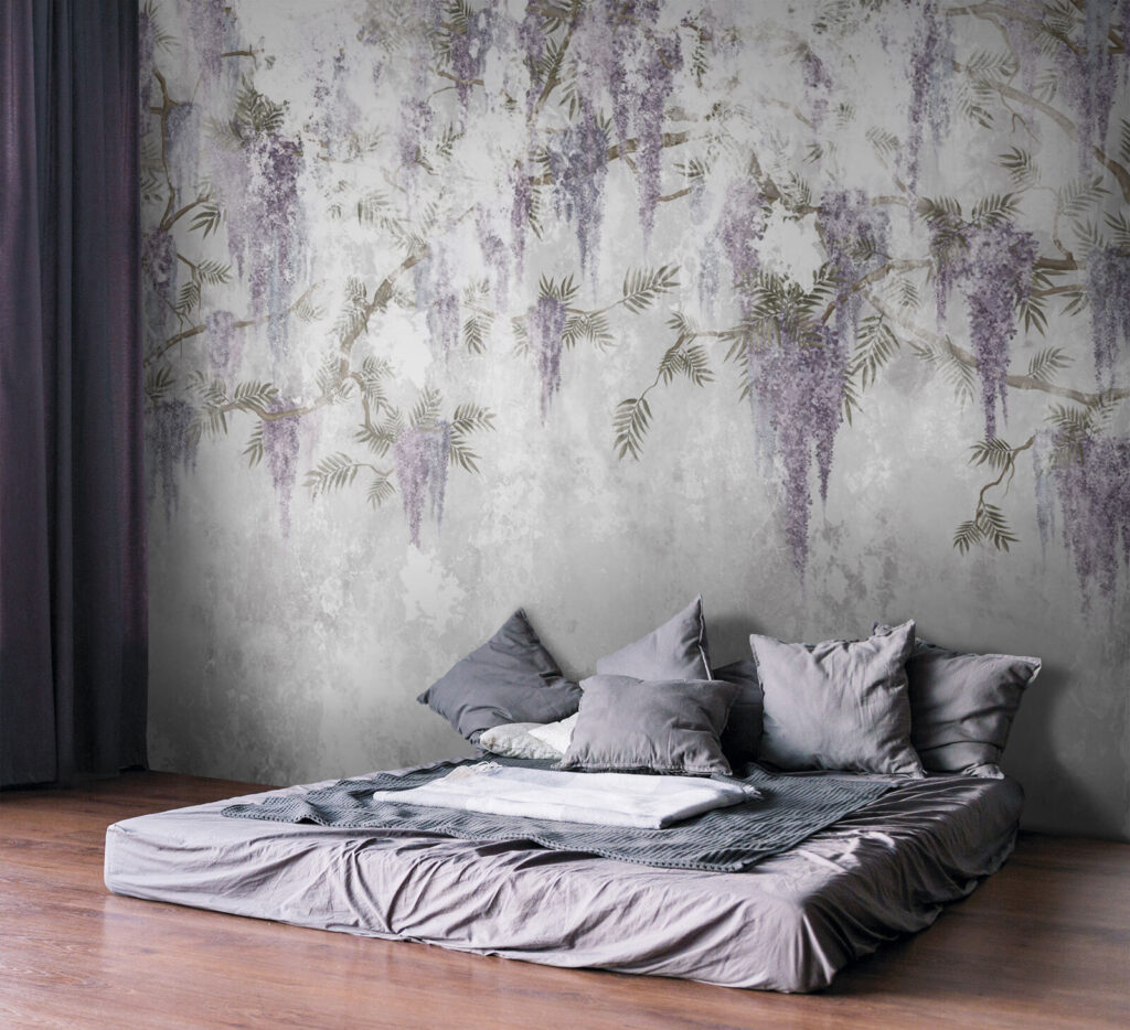 Ciorchini mov pe vopsea — interior 2
