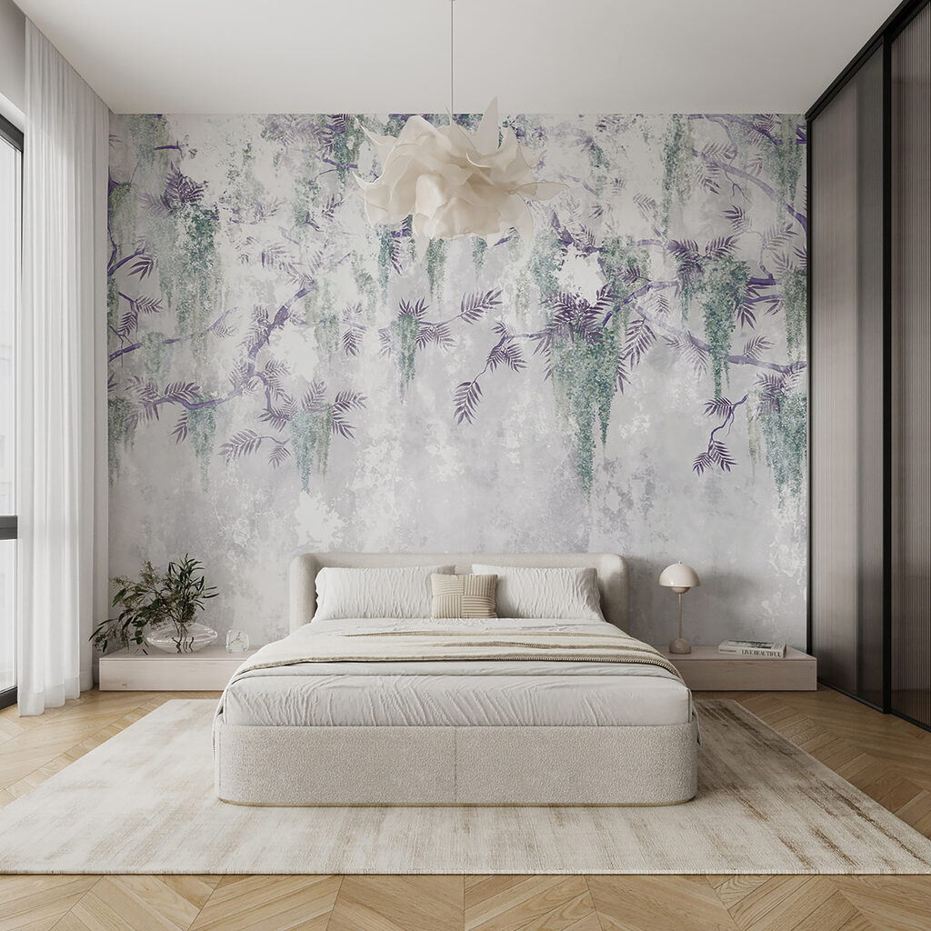 Ciorchini mov pe vopsea — interior 2