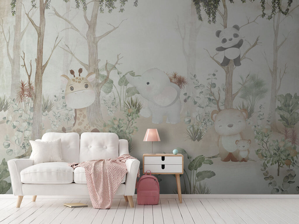 Animăluțe printre copaci — interior 6