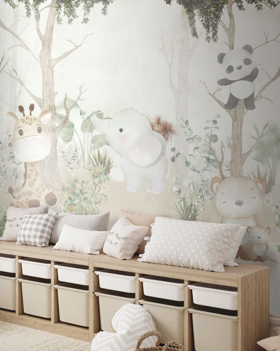 Animăluțe printre copaci — interior 5