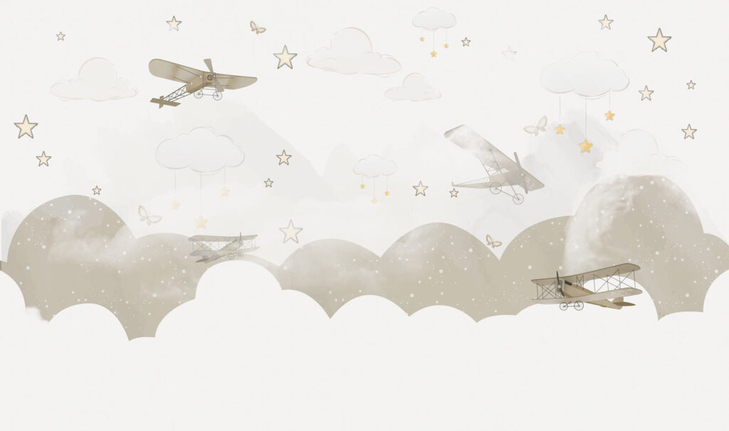 Avioane deasupra norilor — design complet