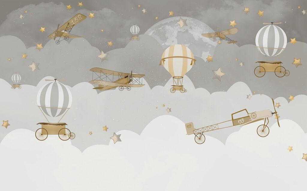 Baloane dungi și avioane — design complet