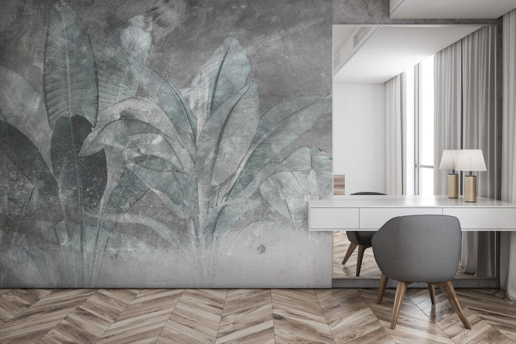 Frunze uzate, straturi transparente — interior 1