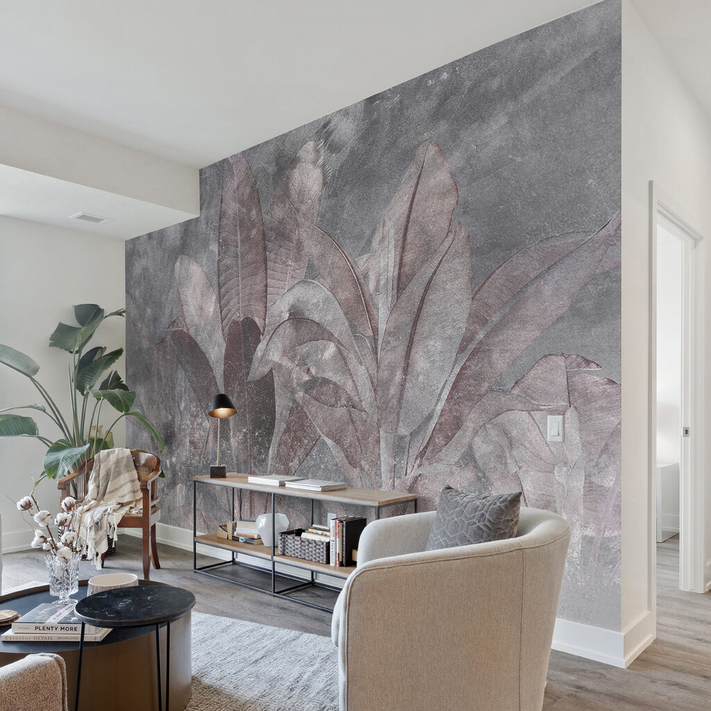 Frunze uzate, straturi transparente — interior 2