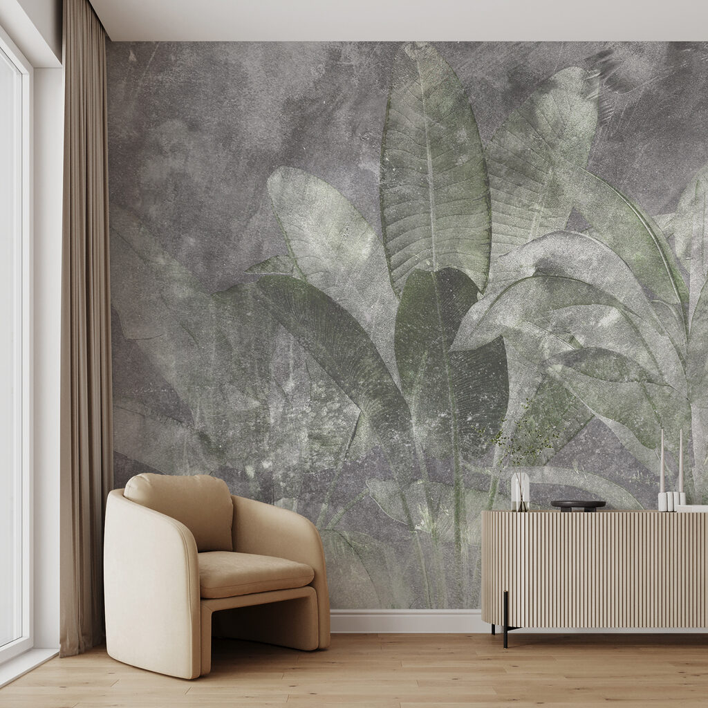 Frunze uzate, straturi transparente — interior 2