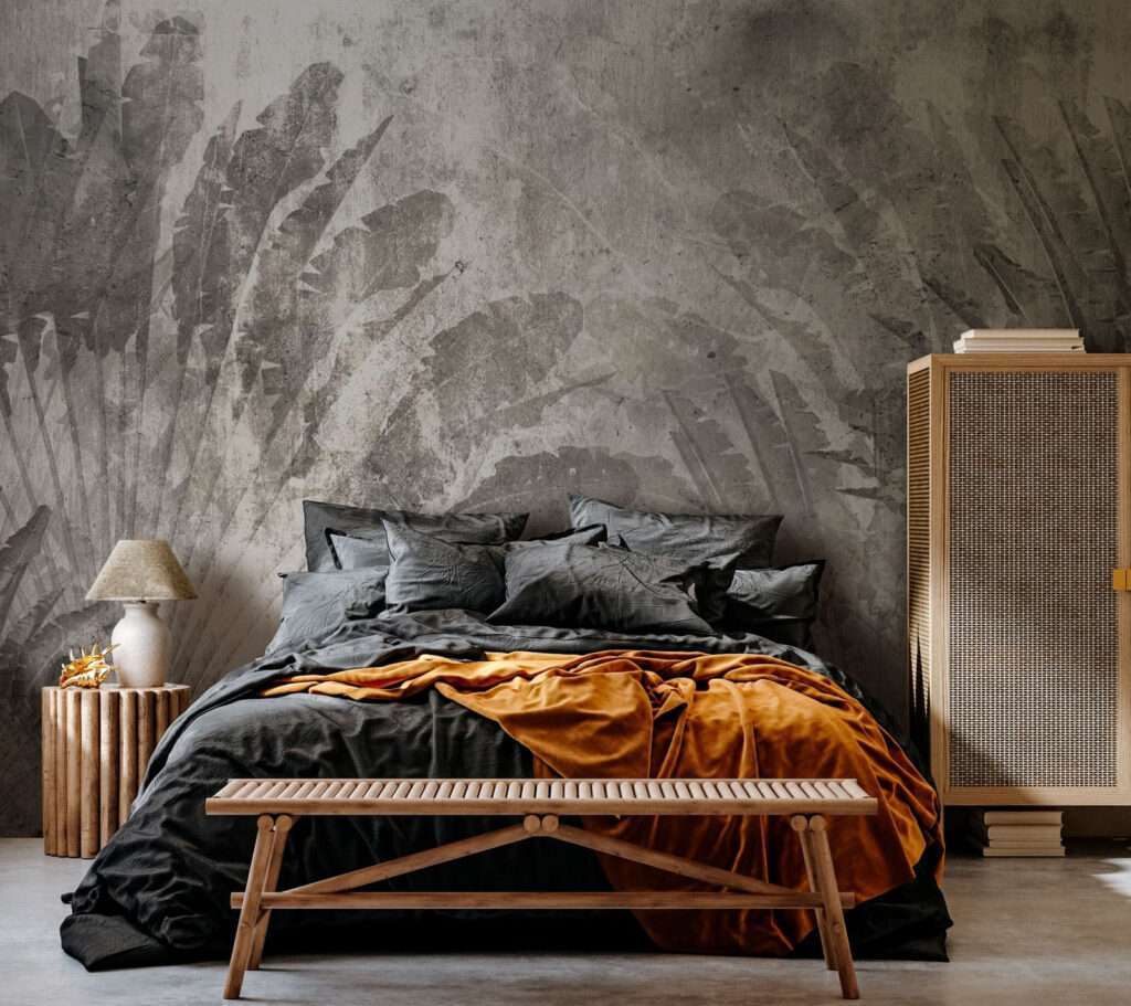 Amprente de frunze gri — interior 2