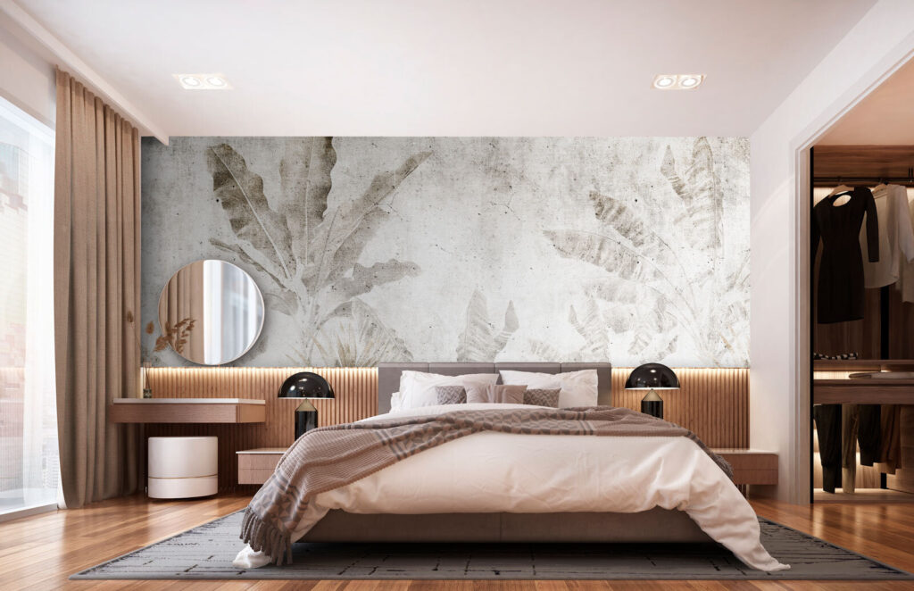 Jungla pe fond alb — interior 2