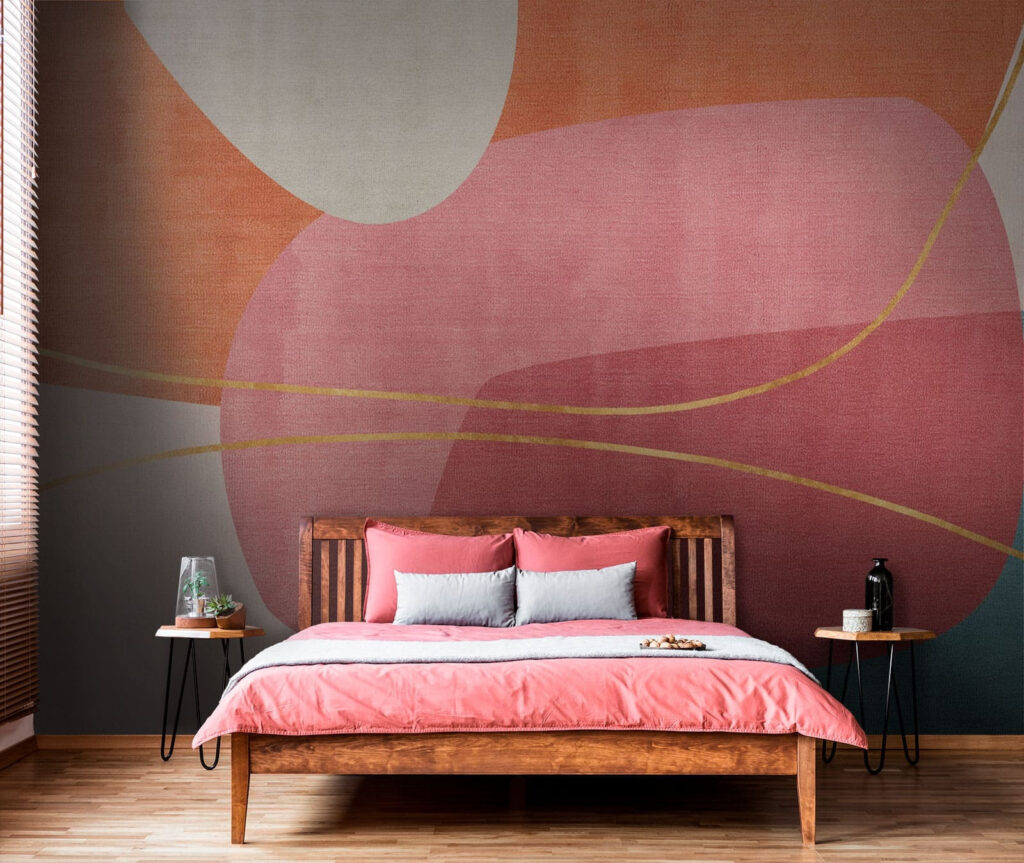 Cercuri pastelate, linii aurii — interior 2