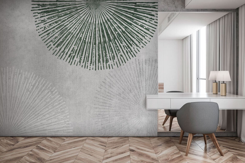 Cercuri din raze fine — interior 2