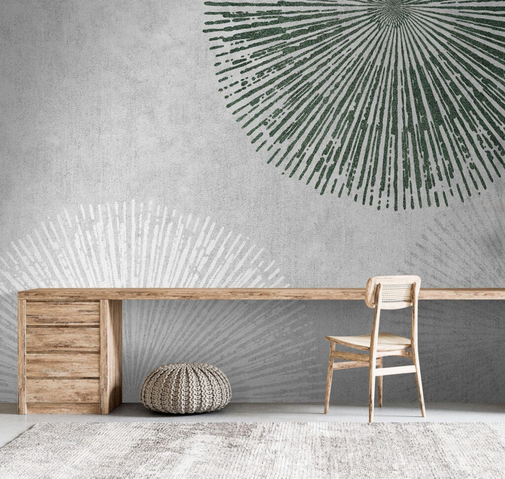 Cercuri din raze fine — interior 4