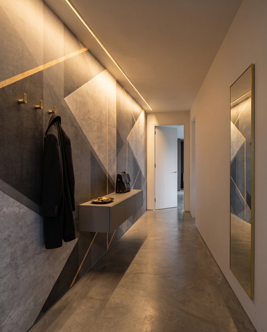 Triunghiuri în adâncime — interior 6