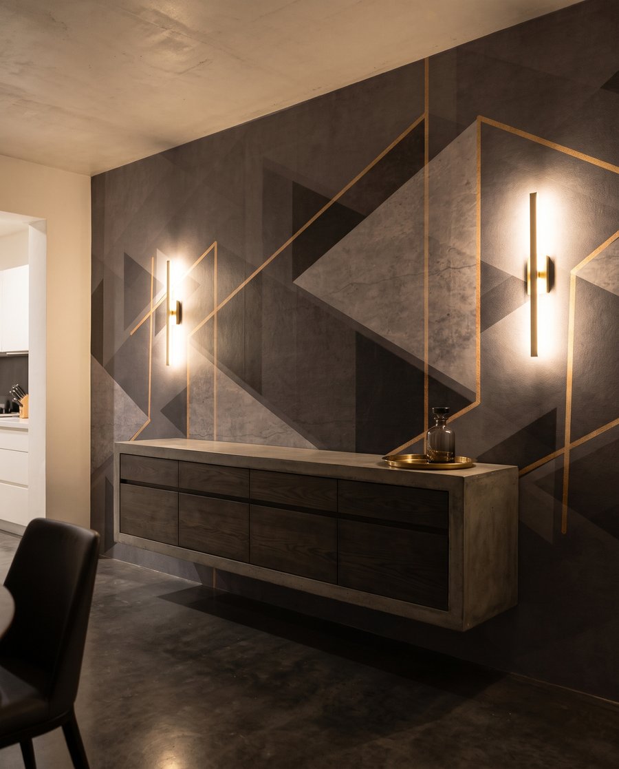 Triunghiuri în adâncime — interior 10