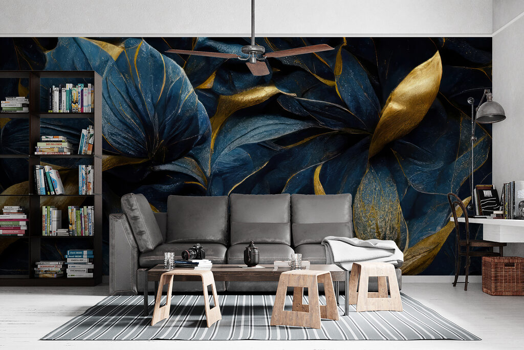 Flori albastre, umbre fine — interior 7