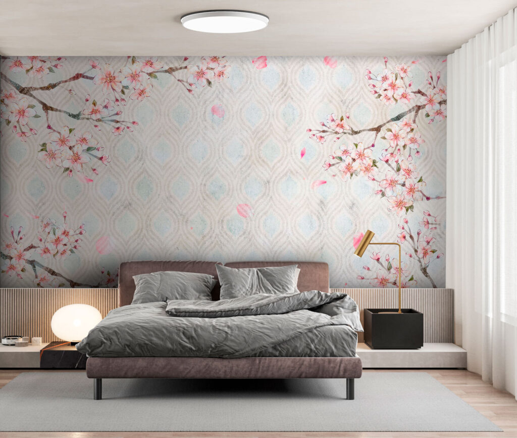 Ramuri înflorite în ornament — interior 2