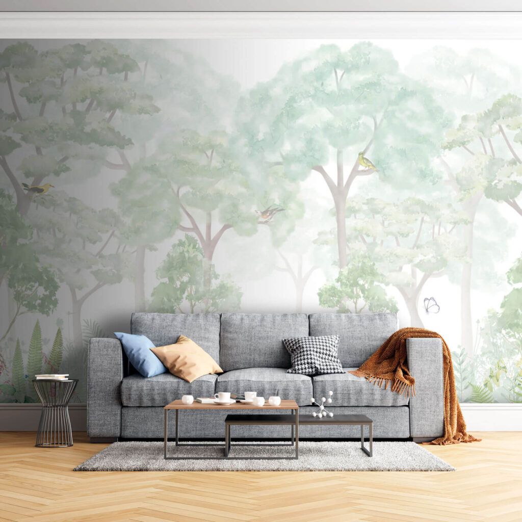 Copaci peste flori — interior 2
